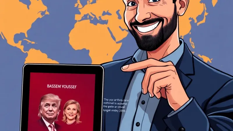 Bassem Youssef: Listing Becomes Geopolitical Punchline