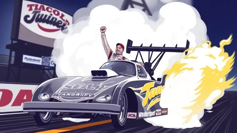 Funny Car Title: Vandergriff Wins. Still Not That Funny.