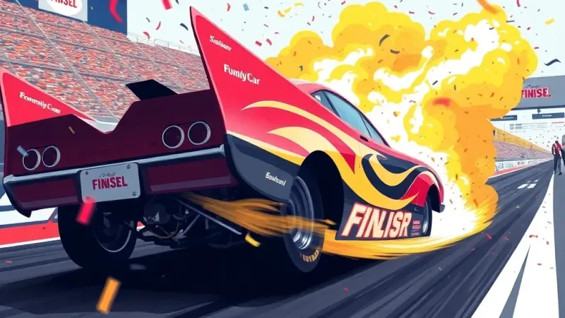 Funny Car Victory: Vandergriff's Win a Statistical Error