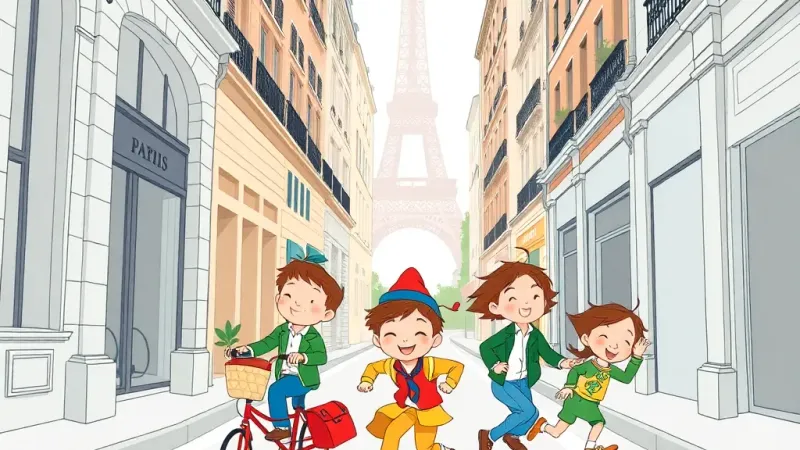 Le Petit Nicolas Gang Holds Paris Captive