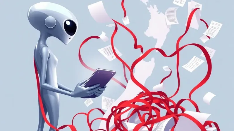 Alien Slams NZ Red Tape: "Worst in Galaxy!