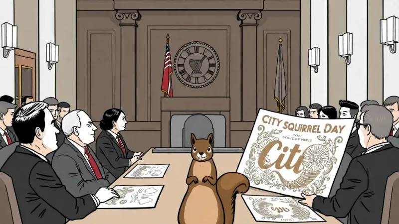 Elmwood Heights Council: Squirrel Day Fiscal Folly