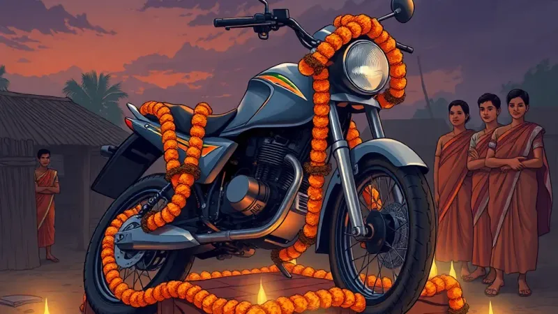 Dug Dug Satire: When a Motorcycle Becomes a Deity