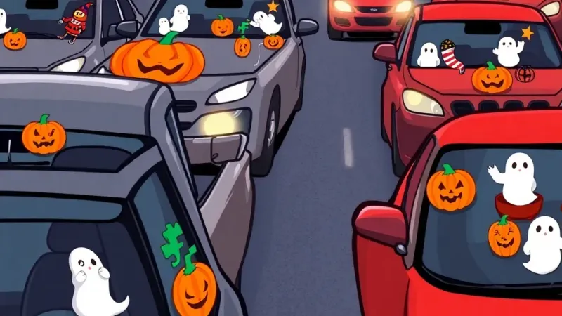 Festive Vehicle Magnets: New National Obsession?