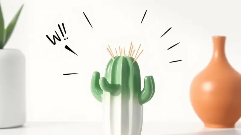 Cactus Dispenser: Absurd Decor Sparks Home Debate