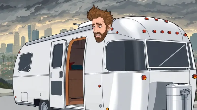 Spencer Pratt Flees Airstream Over LA Mayoral Threats