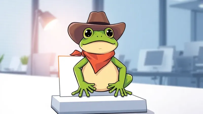 Frog Cowboy: Silent Office Revolution