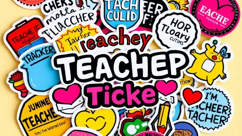 Teacher Appreciation: Stickers Spark a Glorious Revolution