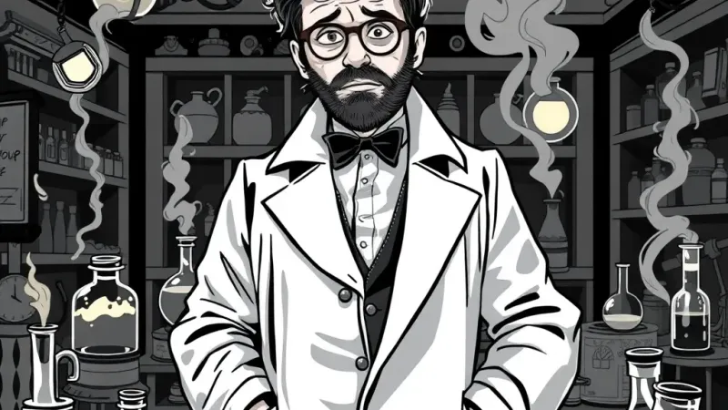 Zach Galifianakis is Very Young Frankenstein!