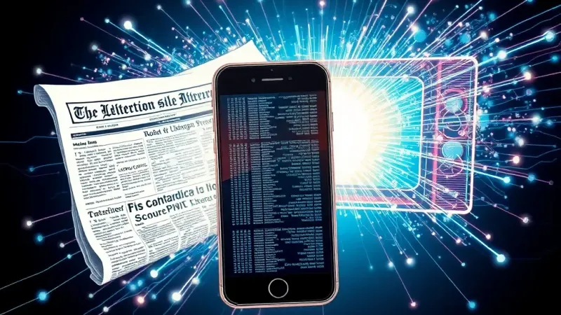 Digital Chaos: Legacy Media Finally Notices Internet