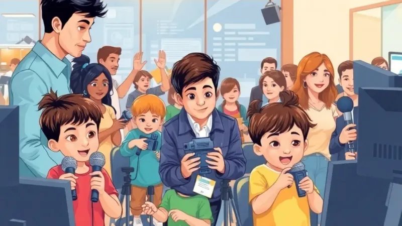 Kids Command Newsroom: Tiny Tyrants Dictate Headlines
