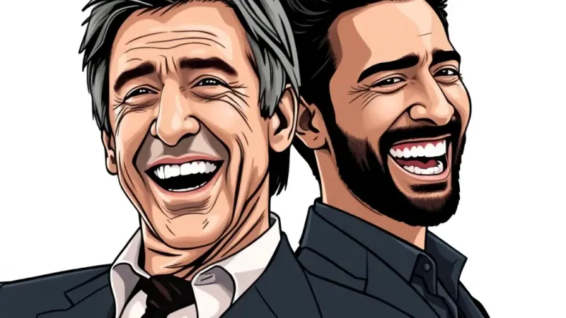 Ford & Ahmed: Dramatic Titans Electrify Comedy