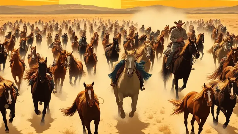 Leiter Horse Drive: Is This Still How We Move Horses?