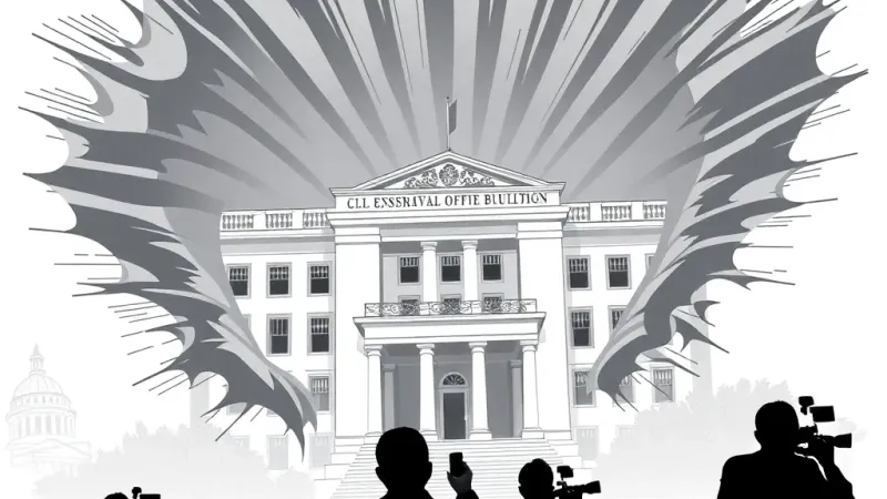 White House Gunfire: Press Scrambles for Best Angle