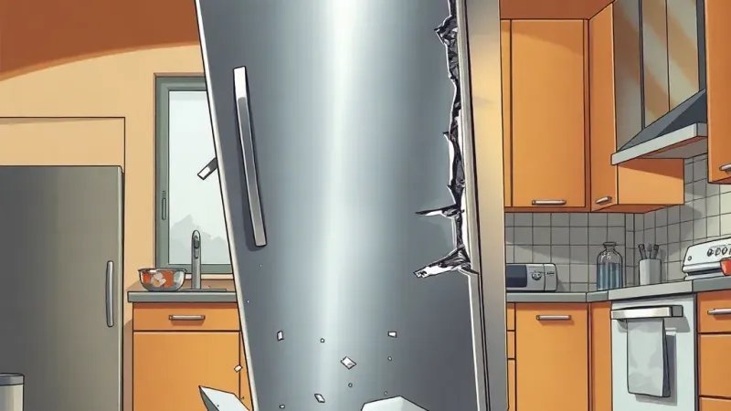 Laura Clery's Near-Fatal Fridge Calamity