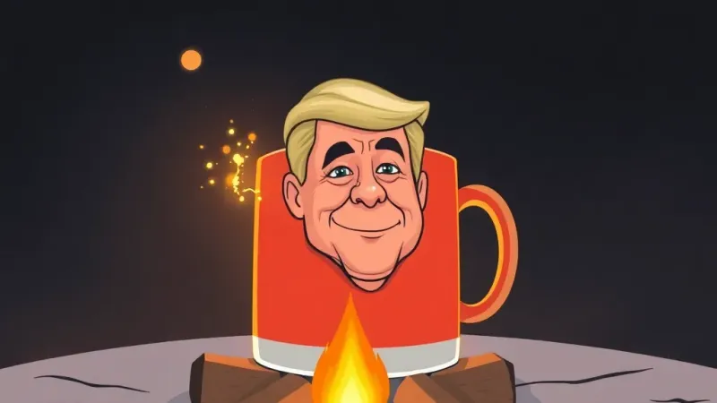 Controversial Campfire Mug: Political Litmus Test