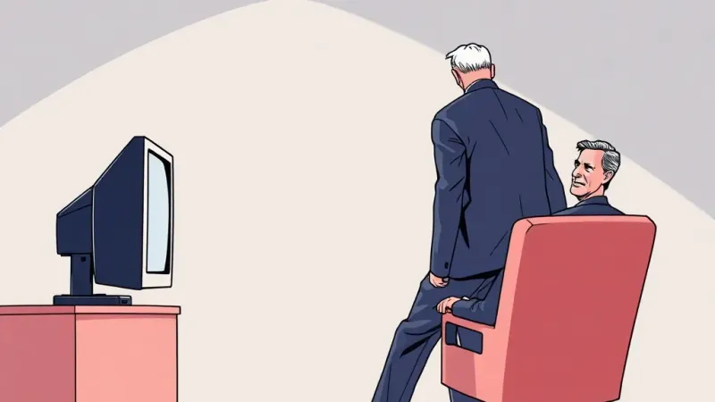 Former President Walks Out of Interview. So Presidential.