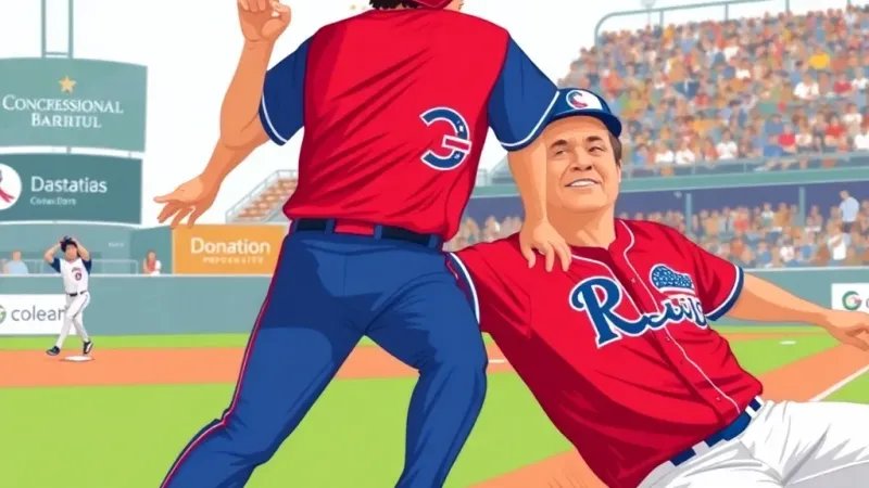 Congressional Baseball Game: Charity's Annual Photo Op