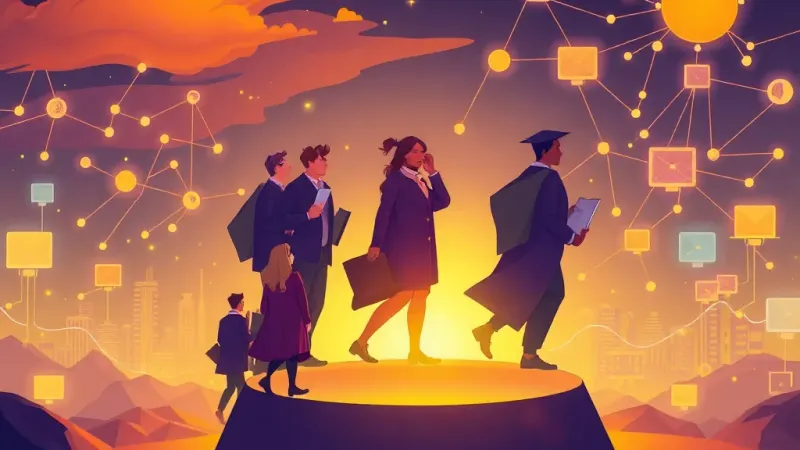 Journalism Grads Embrace Unknown Digital Abyss
